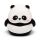 Panda 2-i-1 Pennvässare & Suddgummi