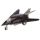 Die cast Speed Thunder Pull Back Stridsflygplan Leksak