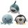 Queasy Squeezies Adoramals Plysch Klämmga Sealife Havsvarelser