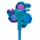 Dinosaurie och Enhörning Pop Spinner Fidget Penna