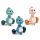 Press & Go Söt Dinosaurie