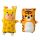 Switchlys Adoramals Zebra/Giraff Tiger/Apa Vattenorm Leksak