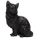 Svart Katt Soffa Världsfigurer