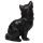 Svart Katt Soffa Världsfigurer
