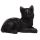 Svart Katt Soffa Världsfigurer