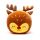 Blankeazzz Jul Festive Friends Rudolph 2-i-1 Plyschleksak & Resefilt