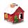 Jul Santa's Grotto Lekhus för Katter i 100% Kartong