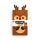 Jul Festive Friends Rudolf Flip Open Format Anteckningsblock