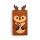 Jul Festive Friends Rudolf Flip Open Format Anteckningsblock
